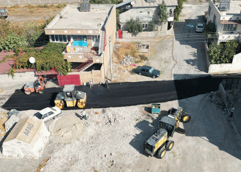 Kahramanmaraş’ta asfalt çalışmaları devam ediyor