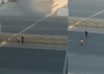 Batman’da çocuklar, görenleri korkuttu