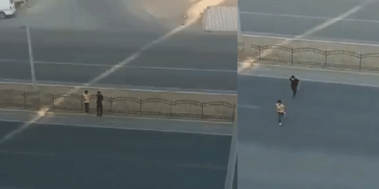 Batman’da çocuklar, görenleri korkuttu