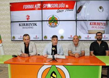 Kırbıyık Holding, Alanyaspor’a sponsor oldu