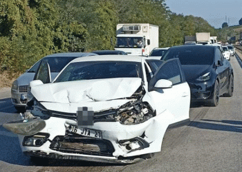 Bursa’da 7 kişiyi yaralayan kaza