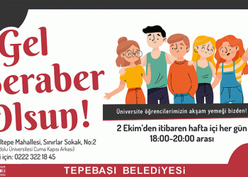 Tepebaşı’ndan öğrencilere yemek desteği