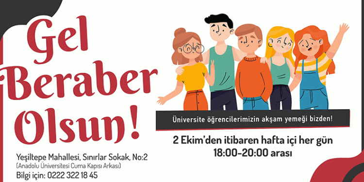 Tepebaşı’ndan öğrencilere yemek desteği