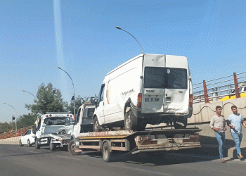 Diyarbakır’da zincirleme kaza