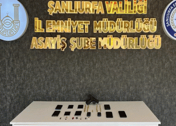 Şanlıurfa’da telefon dolandırıcılığı operasyonu