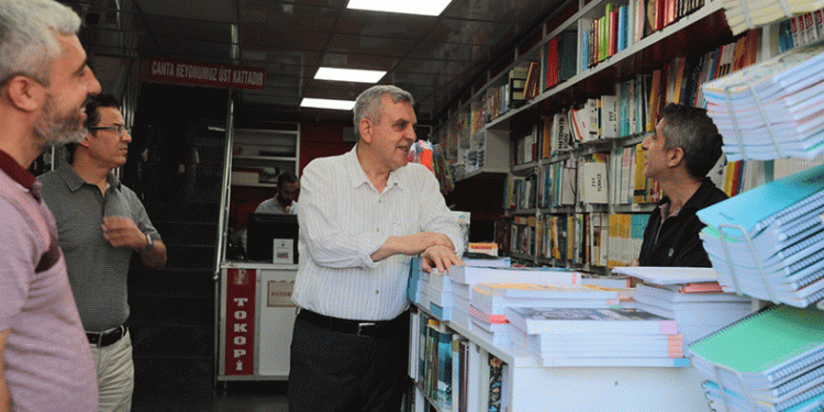 Beyazgül esnafı dinledi