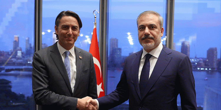 Fidan, Amos J. Hochstein’la görüştü