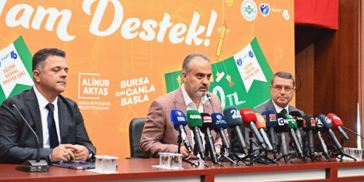 Bursa’nın eğitime desteği örnek oluyor