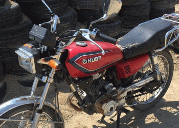 Park halindeki motosiklet çalındı