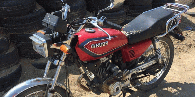 Park halindeki motosiklet çalındı