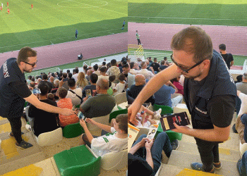 Maçta yasadışı bahis bilinçlendirmesi