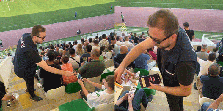 Maçta yasadışı bahis bilinçlendirmesi