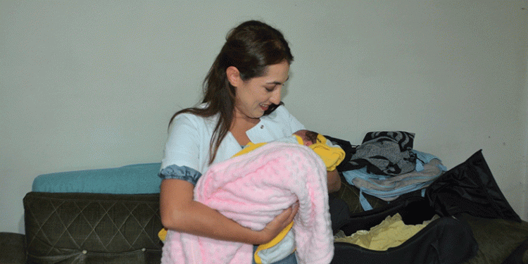 Dağ yöresinde evde doğum