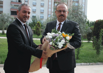 İl Müftüsü,Vali Canbolat’ı ağırladı