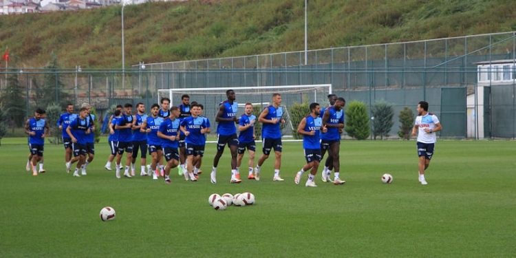 Trabzonspor, Adana Demirspor maçı hazırlıklarını sürdürdü