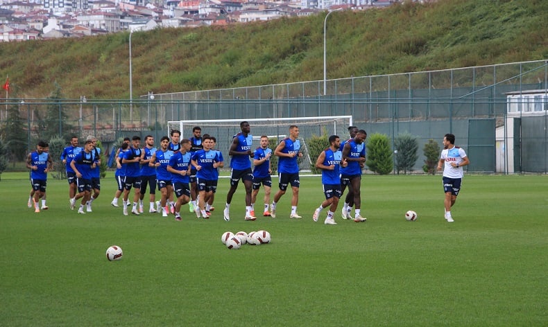 Trabzonspor, Adana Demirspor maçı hazırlıklarını sürdürdü