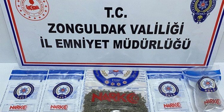 Zonguldak’ta uyuşturucu operasyonu