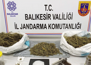 Bandırma’da uyuşturucu operasyonu