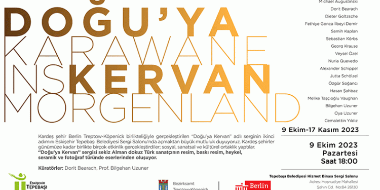 ‘Doğu’ya Kervan’ sergisi açılıyor