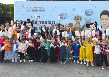 Anaokulu öğrencilerine hayvan sevgisi aşılandı