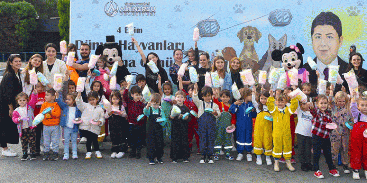 Anaokulu öğrencilerine hayvan sevgisi aşılandı