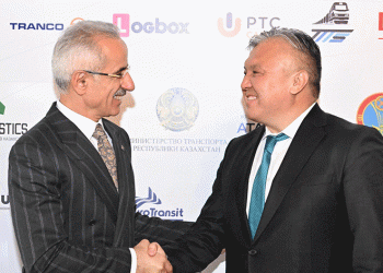 Uraloğlu, Karabayev ile bir araya geldi