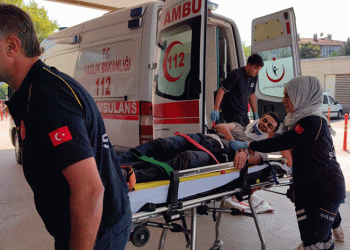 Bursa’da şoförün üzerine tomruk düştü