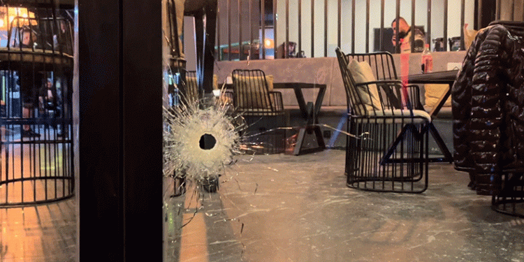 Spor salonuna kurşun yağmuru