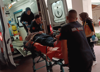 Elektrik akımına kapılan çift yaralandı