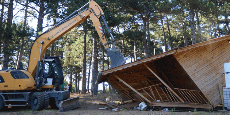 Uludağ’da kaçak yapılara müsaade yok