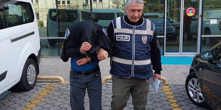 Kahvehaneden televizyon çalan şahıs tutuklandı