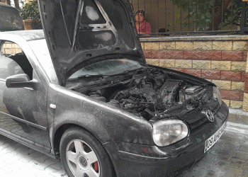 Aydın’da araç yangını panikletti