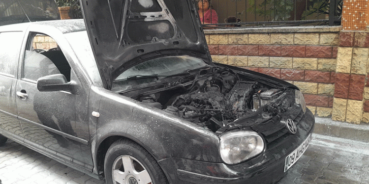 Aydın’da araç yangını panikletti