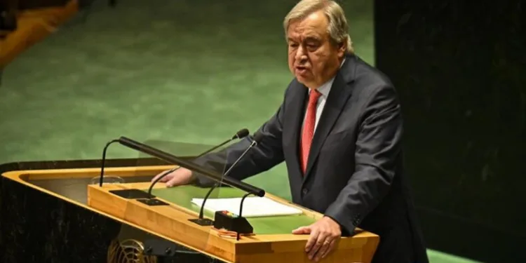 BM Genel Sekreteri Guterres’den Gazze Açıklaması