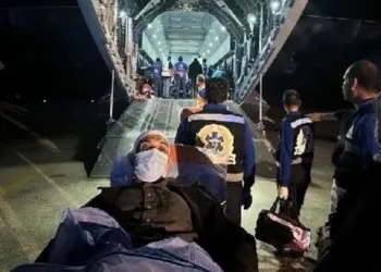 Gazze’den, Türkiye’ye hasta taşıyan uçak Mısır’dan havalandı