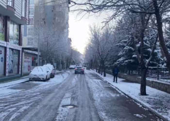 Patnos beyaza büründü