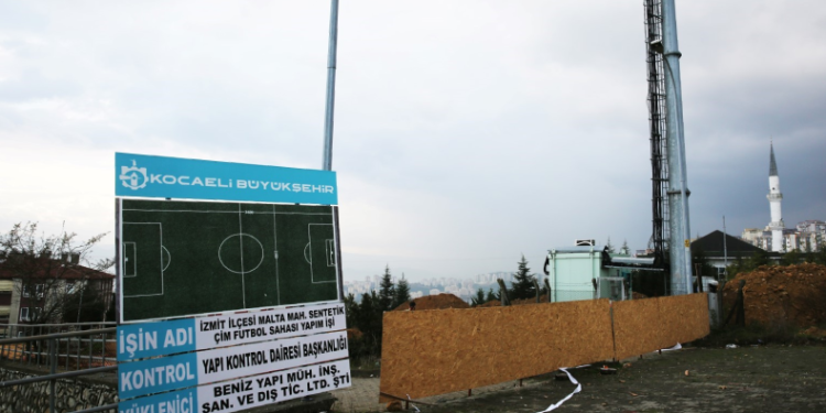 Ayazma Mahallesine saha yapılacak