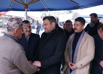 MHP tam kadro dağ ilçelerine çıkarma yaptı