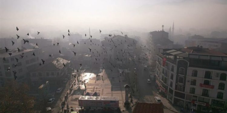 Sis görsel şölen oluşturdu