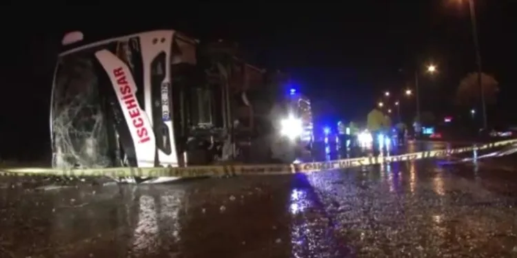 Afyonkarahisar’da faciadan dönüldü, çok sayıda yaralı var