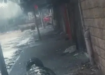 Kassam Tugayları, İsrail’e ait cipin vurulduğu görüntüleri yayınladı