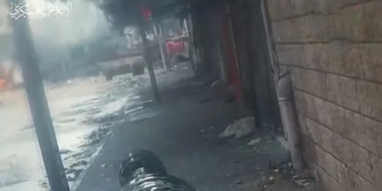 Kassam Tugayları, İsrail’e ait cipin vurulduğu görüntüleri yayınladı