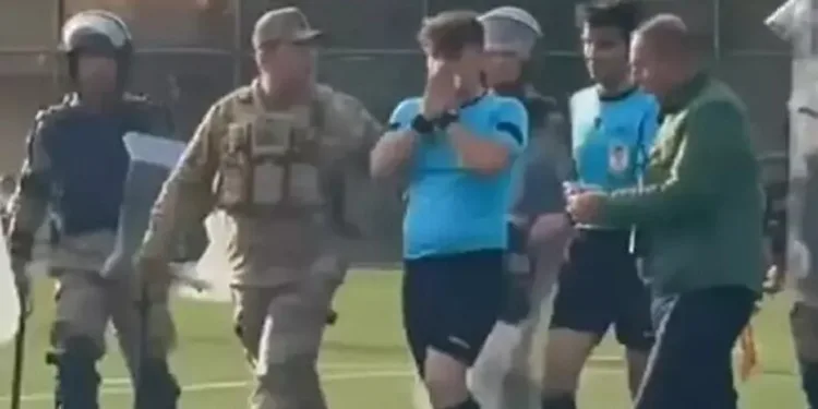 Bir Hakeme yumruk vakası daha