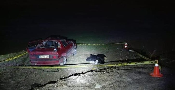 Korkunç kaza meydana geldi! 1 ölü, 1 yaralı