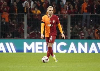 Victor Nelsson bu sezonki ilk gol sevincini yaşadı