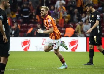 Barış Alper Yılmaz bu sezonki ilk gol sevincini yaşadı