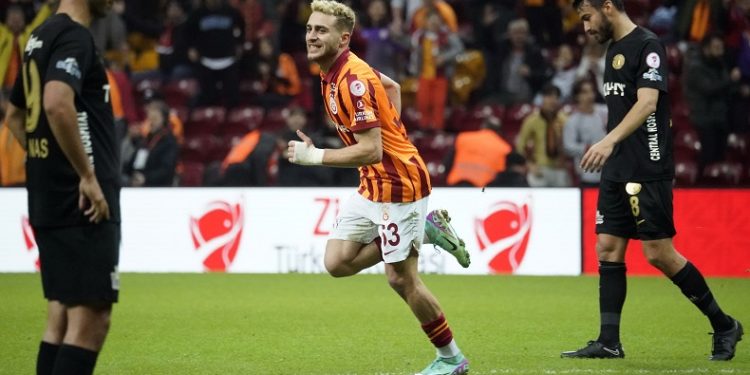 Barış Alper Yılmaz bu sezonki ilk gol sevincini yaşadı