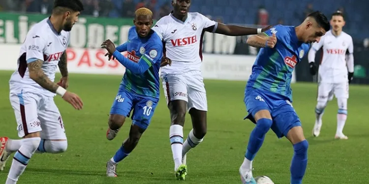 Trabzonspor, Rize’den eli boş dönüyor