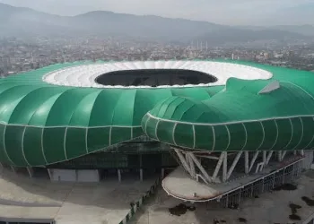 Bursaspor’un stadında yangın paniği!