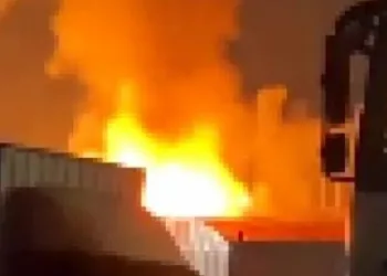 Bursa’da Otokoop’ta yangın